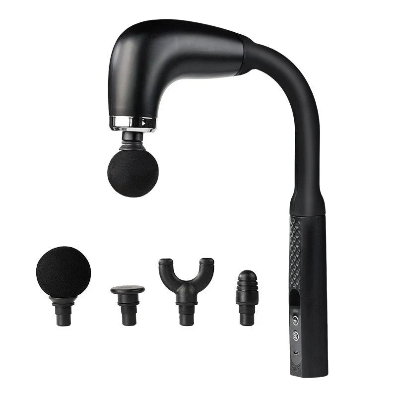 2025 New Smart Fascia Gun Electric Massager Massage Hammer Electric Fascia Gun Home Handheld Hammer Back Artifact Christmas Gift