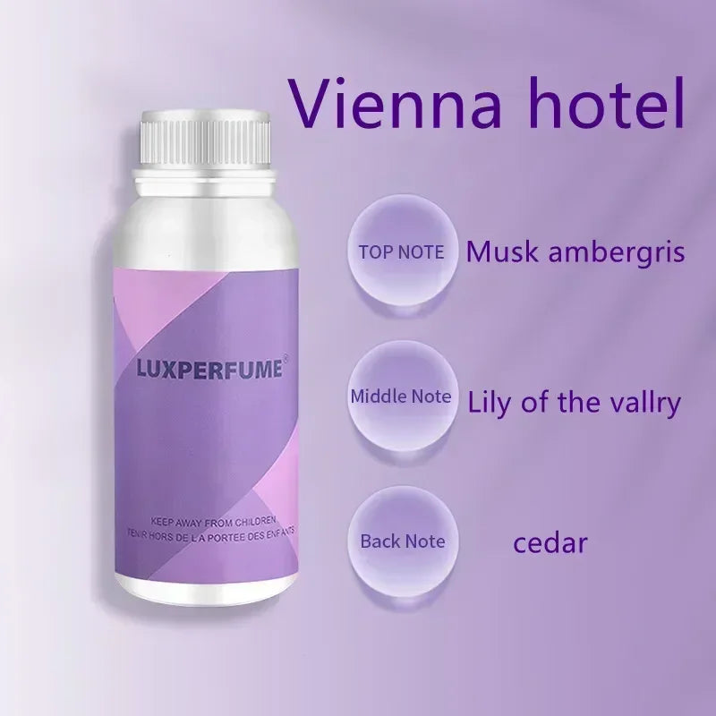 Diffuseur d'huiles essentielles 100 ml, Collection hôtel, Huile aromatique, Désodorisant pour voiture, Parfum, Humidificateur pour la maison et le bureau