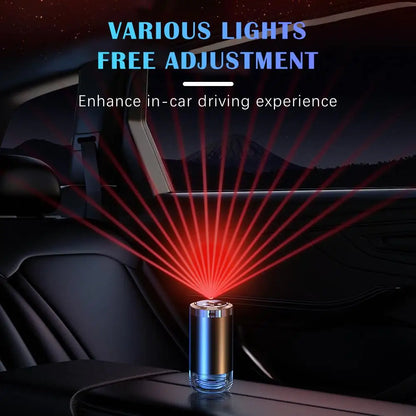 Car Perfume Diffuser Device Intelligent Auto Interior Decoration Humidifier Ambient Light Rechargeable Aroma Diffuser Ornament