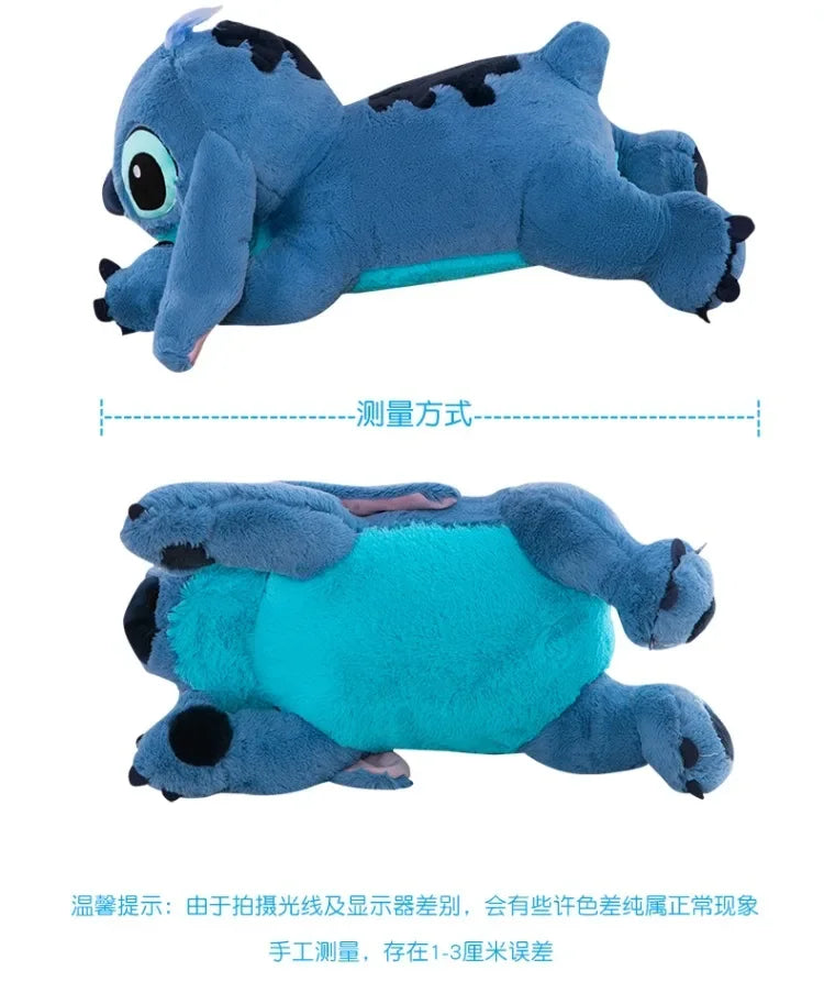 Peluche Stitchou de 100 cm, grande taille, oreiller long, jouet pour fille, jambes serrées, cadeau d'anniversaire pour enfant