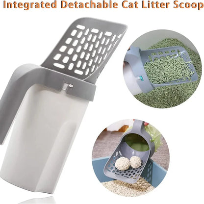 Pelle à litière pour chat, fournitures de remplacement, outil de nettoyage réutilisable pour animaux de compagnie, nettoyeur de déchets de toilettes pour chat, bac à litière spécial