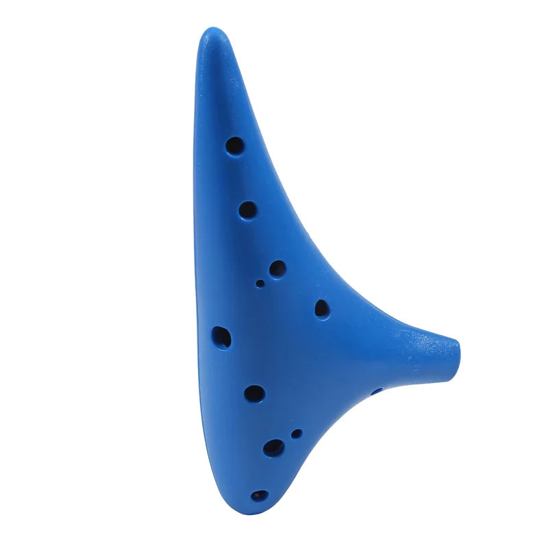 Ocarina Alto C Tuning en résine plastique pour adultes et enfants, flûte multicolore, 12 trous, nouveau