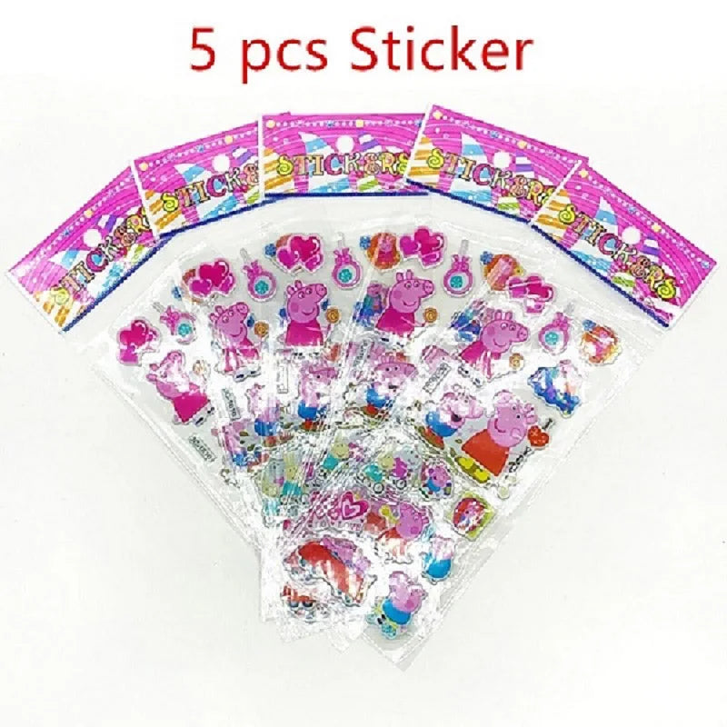 19CM Peppa Pig George Papa Maman Qualité Meilleure Vente Dessin Animé Enfant Peluche Poupée Cadeau Jouet Cochons Maison Décoration Chambre Enfant