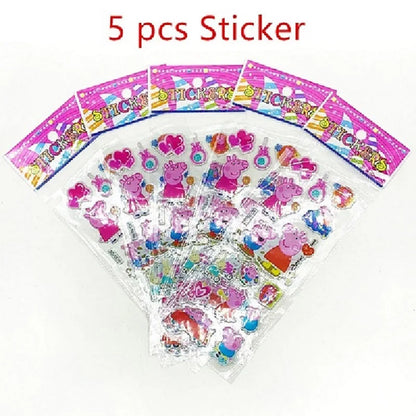 19CM Peppa Pig George Papa Maman Qualité Meilleure Vente Dessin Animé Enfant Peluche Poupée Cadeau Jouet Cochons Maison Décoration Chambre Enfant