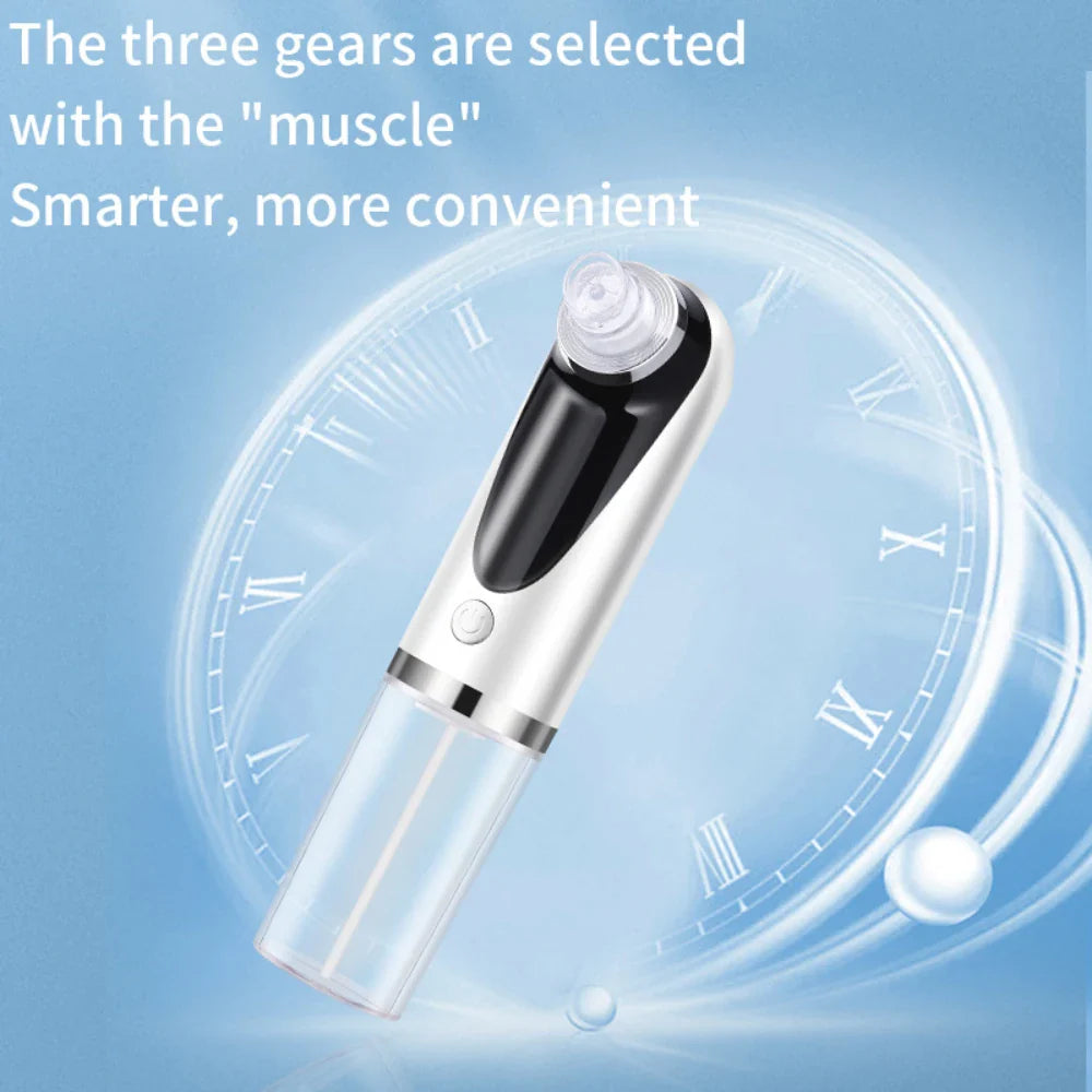 Dissolvant de points noirs électrique, aspirateur de pores, Micro petites bulles, Cycle d'eau Rechargeable, élimination des points noirs