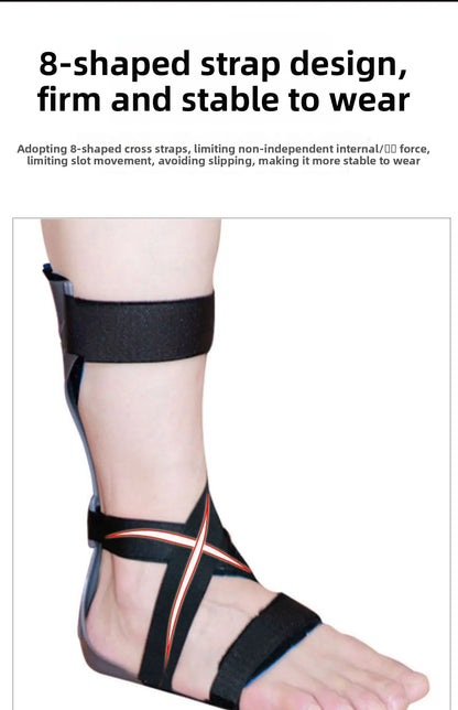 Orthèses de chute de pied orthèse de cheville élasticité réglable orthèses Valgus course hémiplégie chaussures de rééducation Supports de pied