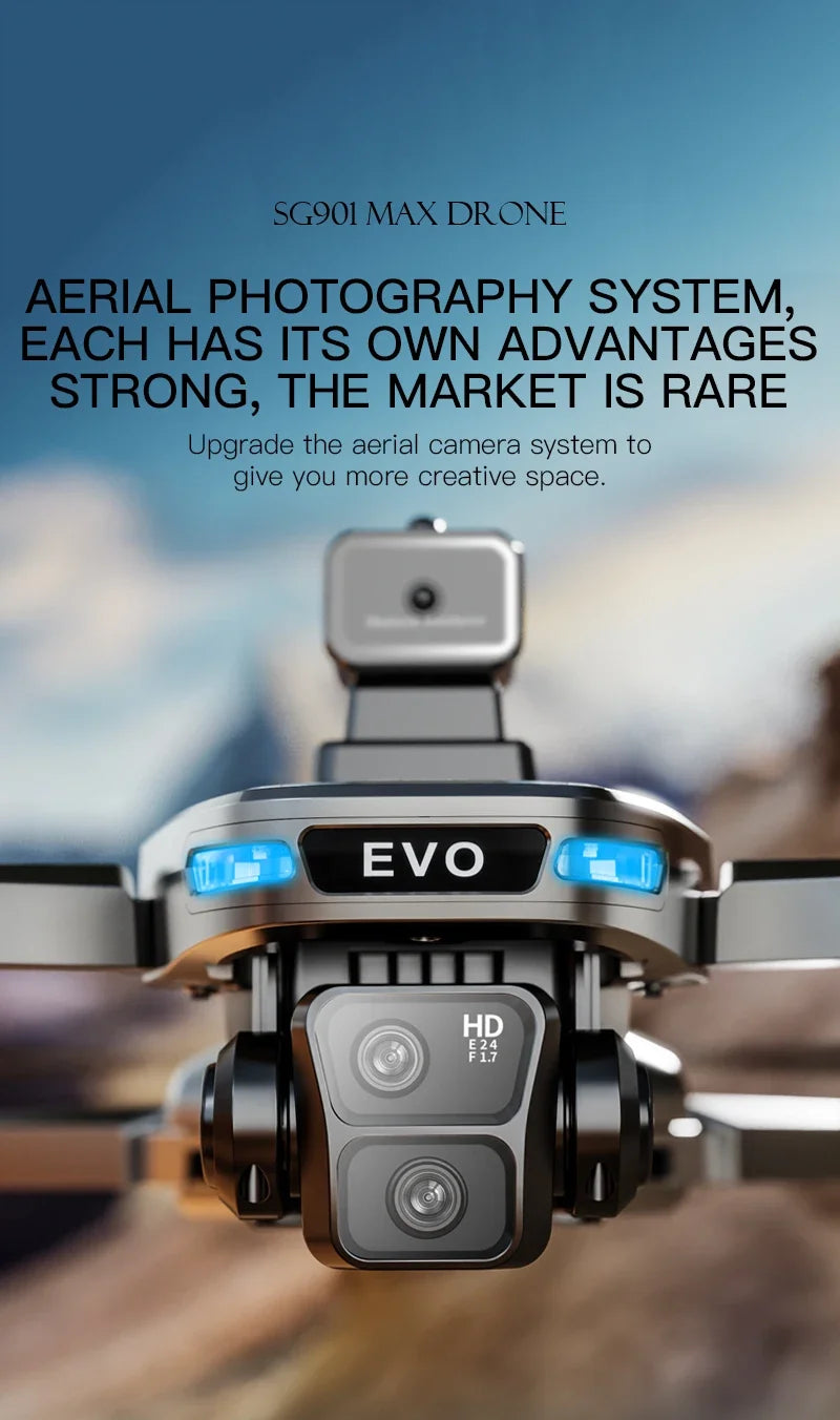 Xiaomi SG901 MAX GPS Drone professionnel 8K aérien HD évitant des obstacles avec écran plus grand télécommande Drone pliable sans brosse