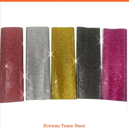 Decorative protective cover for microphone, adorned with rhinestones and sequins, compatible with 90% of portable wireless microphones used in KTVs and bars.