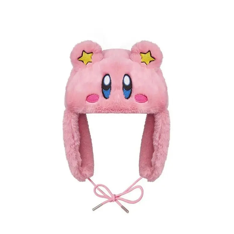 New Winter New Kuromi Spider Man Stitch Violent Bear Cartoon Hat Popular Man Women Cute Warm Ears Protection Hat New Year Gifts