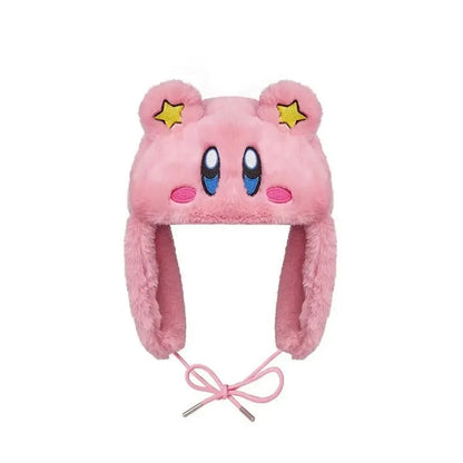 New Hot Winter Kuromi Spider Man Stitch Violent Bear Cartoon Hat Popular Man Women Cute Warm Ears Protection Hat New Year Gifts