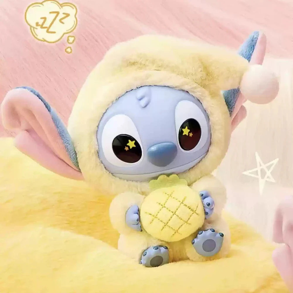 Stitch Eat Some Thing Before Sleep Series Vinyl Blind Box Bag Plush Pendant Cute Doll Mystery Box Toy Adult Gift