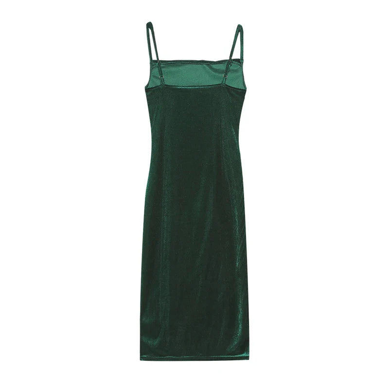 Faionable Sexy Summer Silk Chiffon One-oulder Split Dr Ele Midi Silhouette Svel Midi Dr for Women