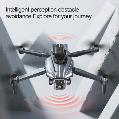 K18 Max RC Drone 8K double caméra sans brosse GPS 5G évitement d'obstacles pliable télécommande UAV grand écran quadrirotor VS K19