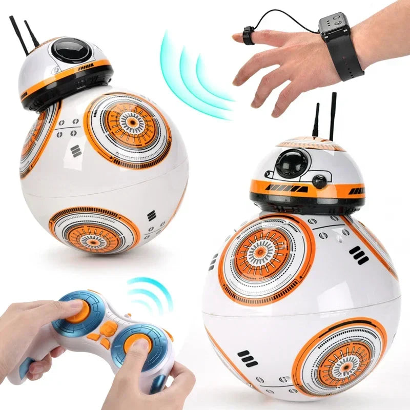 Robot RC 2.4G Radio télécommande avec montre sonore capteur d'induction de geste Robot Intelligent jouets cadeaux accessoires pour les enfants