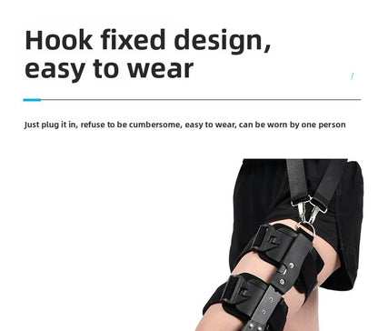 Support de fixation réglable des articulations du genou, pour la fracture des jambes, la fracture des os du genou, protection du genou pour la rééducation du ménisque