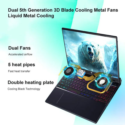 2024 Acer Predator Neo Gaming Laptop 16 Inch 2.5K 180Hz IPS Screen Notebook i9-14900HX 32GB 1TB RTX4060 Netbook Laptop Computer