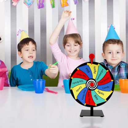 Ensemble de plateau tournant de prix de table avec gomme effaçable, roue de Roulette pour les réunions de pub, activités promotionnelles, cadeaux de fête