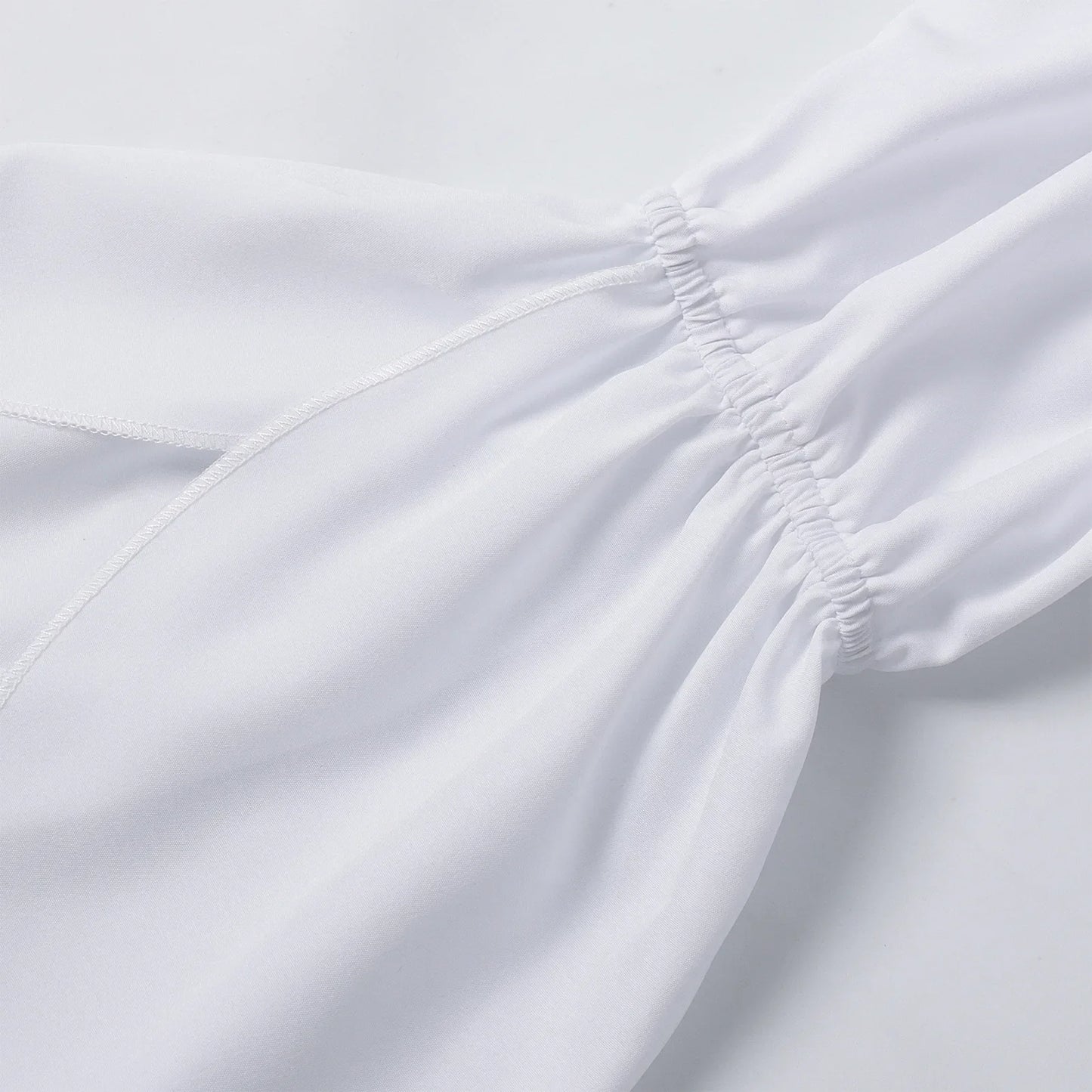 Women's Renaissance Ruffle Blouses, Ruched Sleeve Pleated Blouse, Off Shoulder Boat Neck Medieval Shirt, Victorian Shirt