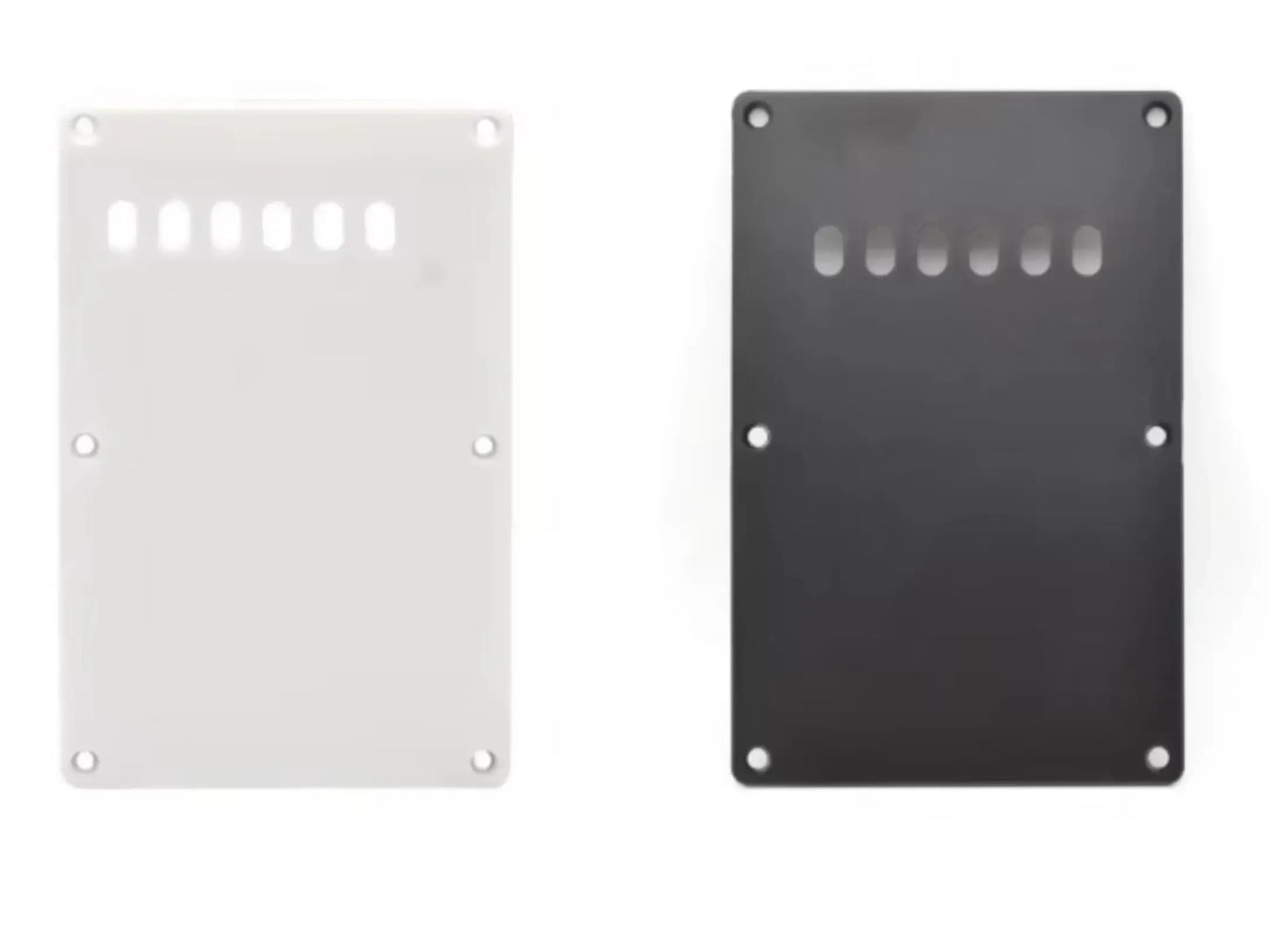 ABS 6 trous guitare Tremolo cavité couverture plaque arrière Standard guitare remplacement pour ST guitare électrique partie accessoires
