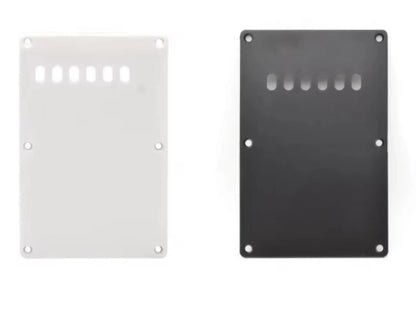 ABS 6 trous guitare Tremolo cavité couverture plaque arrière Standard guitare remplacement pour ST guitare électrique partie accessoires