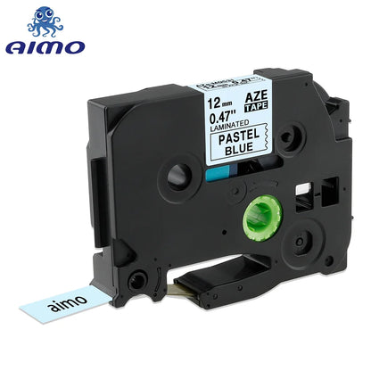 6/9/12mm 231 TZ Label Tape 221 211 Laminated Tape 831 234 334 Labeling Ribbon Compatible for Brother PT-H110 D210 Label Maker