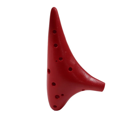 Ocarina Alto C Tuning en résine plastique pour adultes et enfants, flûte multicolore, 12 trous, nouveau