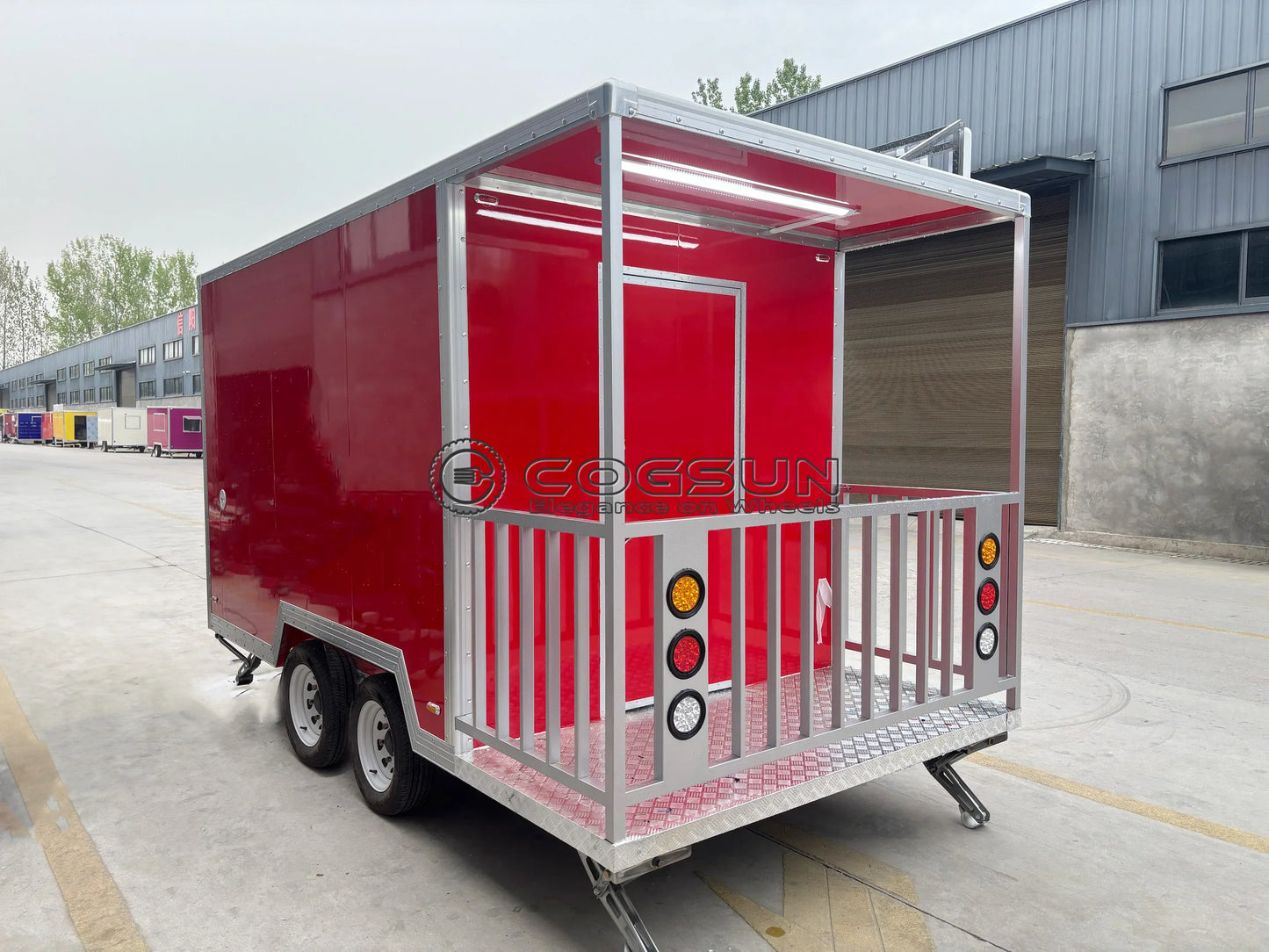 Customized Commercial Food Trucks Concession Food Trailers Street Mobile Food Trucks Fast Food Trailers For Sale USA Europe