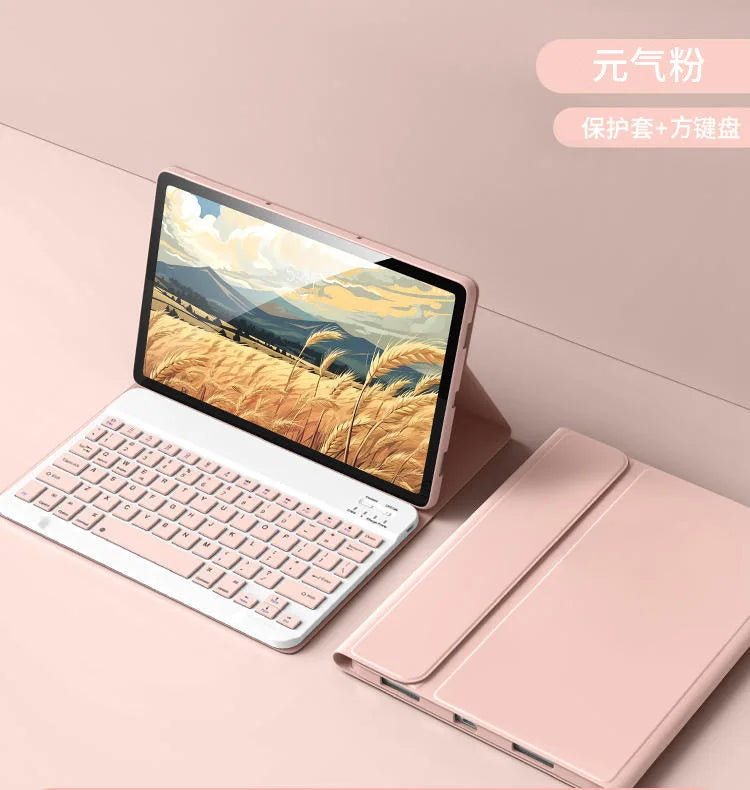 For New Redmi pad 2 11 inch 2025 Case with Keyboard,Detachable Wireless Keyboard+Tablet Cover Redmi pad 2 11" 2025 Funda