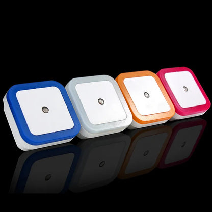 Mini veilleuse LED sans fil avec capteur, prise EU/US, éclairage décoratif pour chambre d'enfant, salon