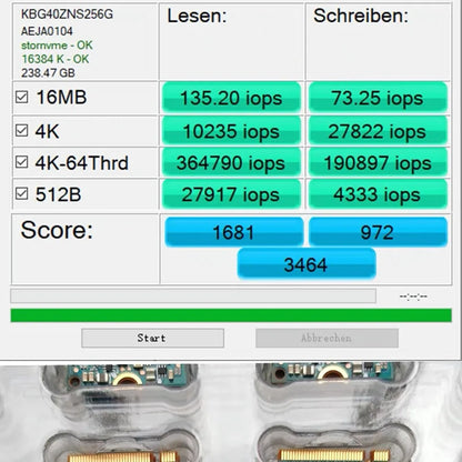 Original pour KIOXIA BG4 BG5 BG6 256G 512G 1 To 2230 M.2 Caméra Disque SSD PCIe3.0x4 4.0X4 NVMe M.2 Surface SteamDeck