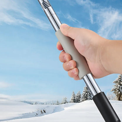 Grattoir à glace pour pare-brise de voiture, brise-glace, nettoyage rapide, brosse en verre, dissolvant de neige, outil de nettoyage de vitres automobiles, pelle à neige d'hiver