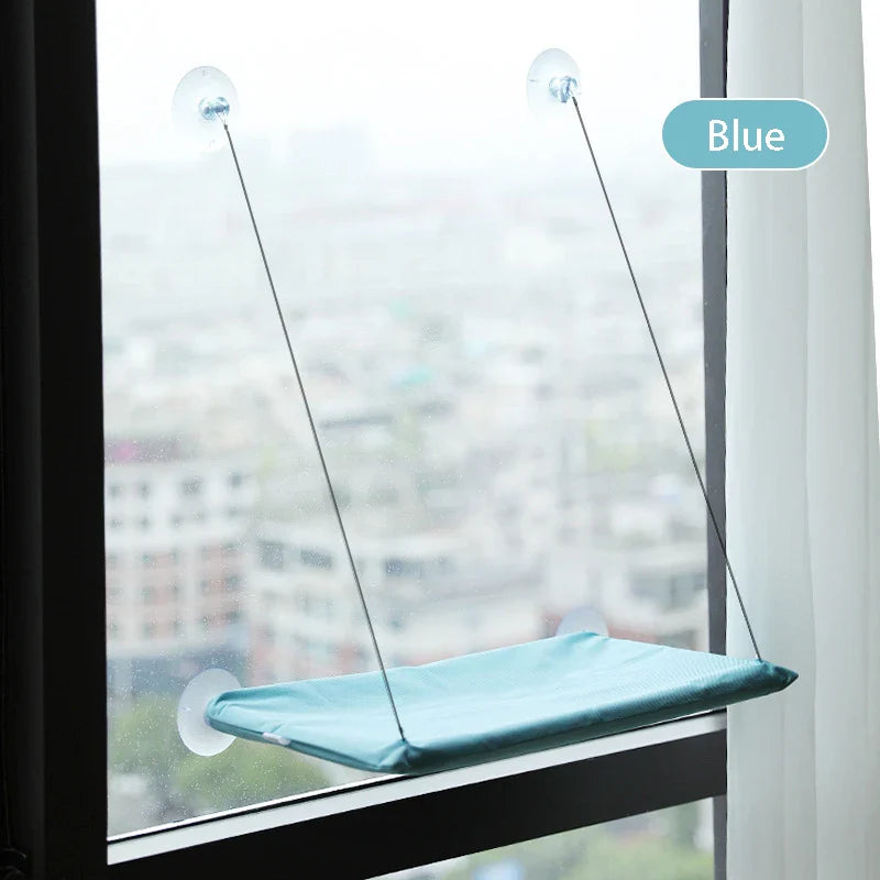 Hamac pour chat, cintre de fenêtre, lavable et détachable, lit pour animaux de compagnie, étagère à aspiration, sac, siège pour chat, fournitures pour animaux de compagnie