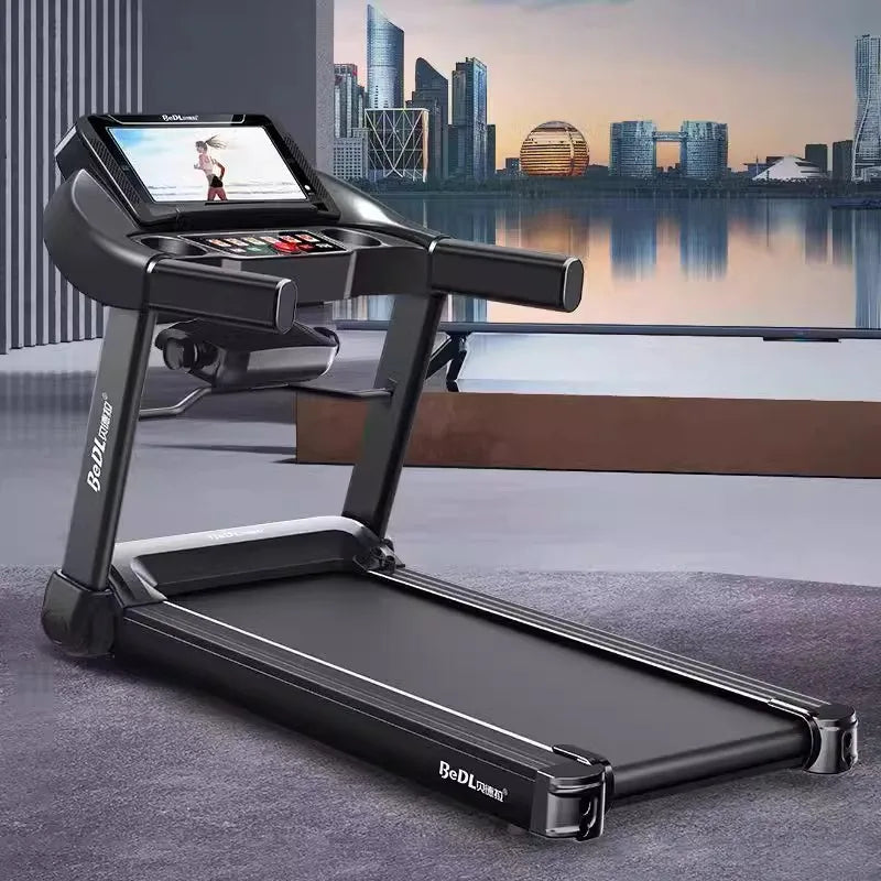 Tapis de course pliable multifonctionnel, mini tapis de course à domicile, équipement d'exercice intérieur, maison pliante de gym, 220V