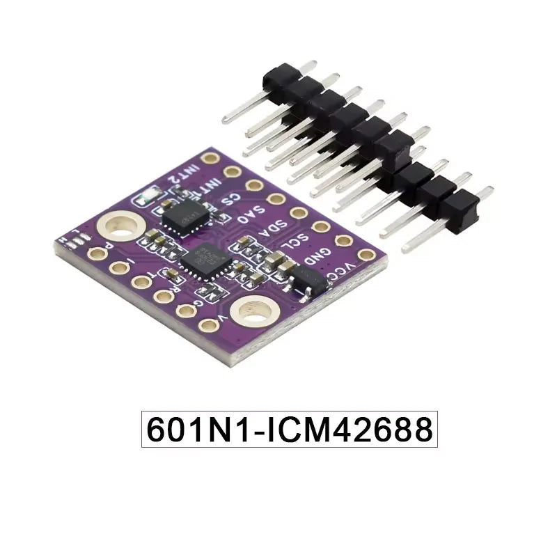 GY-601N1 601N1-ICM42688 ICM- 45686 ICM-BMI323 601N1-ICM 45686 601N1 6DOF Module de capteur d'accélération et de Gyroscope 6 axes