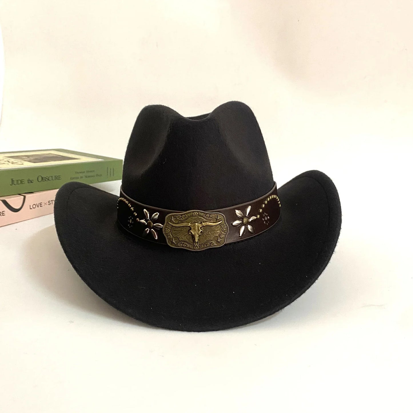 Chapeau de Cowboy occidental Vintage, chapeaux de Cowboy occidentaux classiques, chapeaux de Cowgirl de Cowboy de Style occidental pour voyage pêche randonnée été