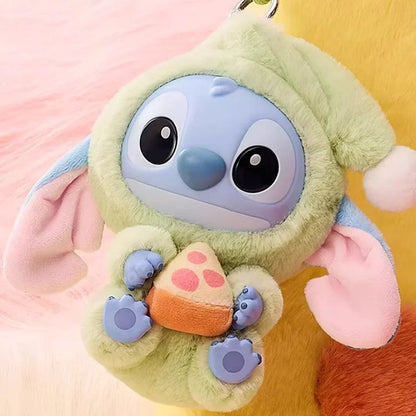 Peluche Stitch Mange Quelque Chose Avant de Dormir, Série Boîte Mystère, Jolie Figurine, Jouet Surprise, Boîte Cadeau, Expédition Aujourd'hui !