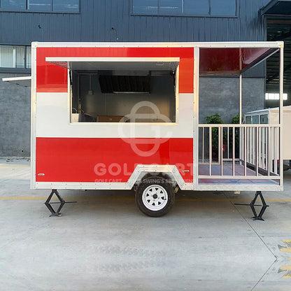 Custom Size Design Mobile Kitchen Food Truck Concession Trailer USA Street Food Truck Pizza Fast Food Trailer