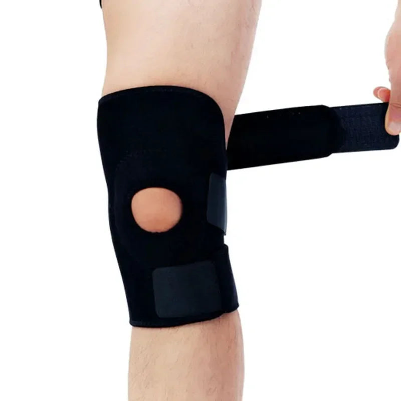 1PC genouillère orthopédique genouillère soutien douleur articulaire Relif rotule protecteur réglable Sport genouillère garde ménisque Ligament