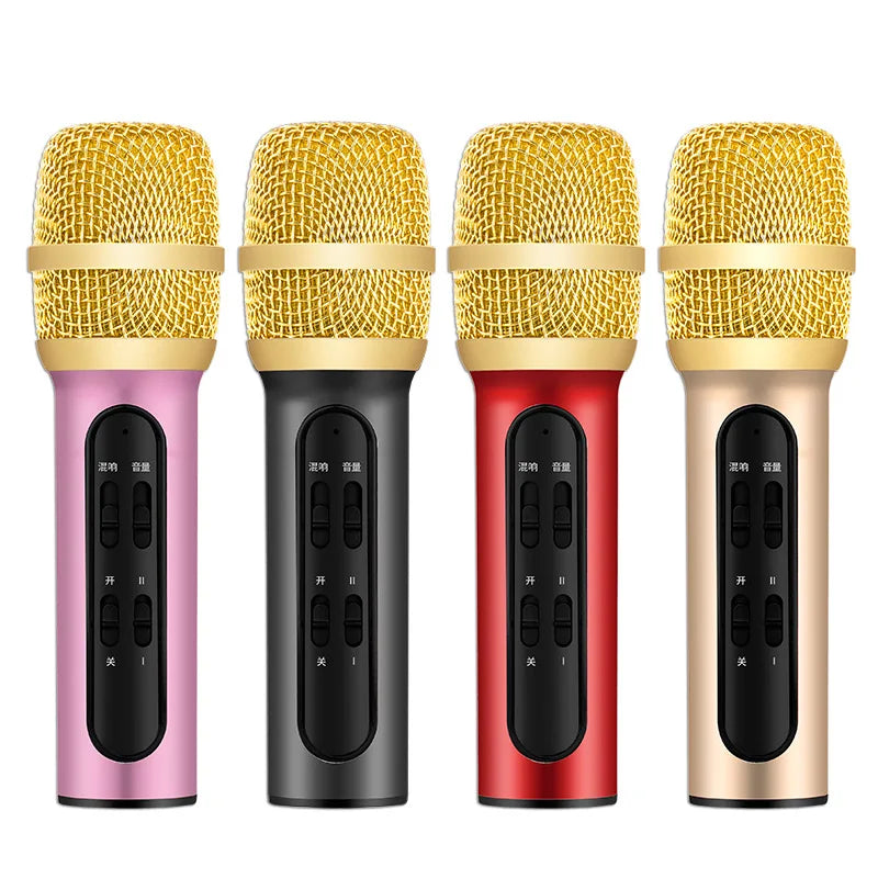 Wireless Bluetooth Karaoke Microphone, Portable Mini Handheld Mic Speaker for All Smartphones,Gifts for Girls Kids All Age