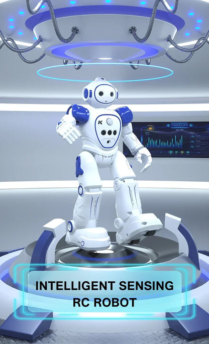 JJRC Rc Robot enfants Intelligent télécommande Robots jouets programmés électrique détection de geste Machine de danse enfants cadeau de noël