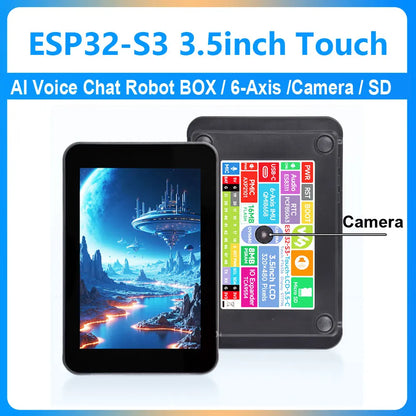 ESP32-S3 Development Board 3.5inch LCD Touch Screen Display  N16R8  AI Voice Chat Robot BOX 6-Axis /Camera /SD