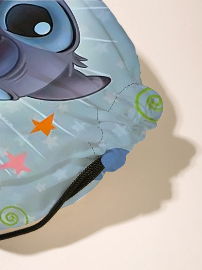 Stitch Drawstring Bags Children Backpack Anime Travel Storage Bag Kids Boys Girls Casual Swim Portable Backpack Christmare Gifts