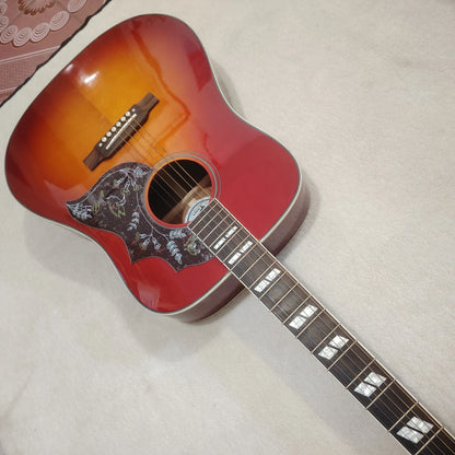 [Original Guitar] High-quality Bird acoustic guitar, solid spruce top, 301EQ, cow bone nut, free shipping from US warehouse,