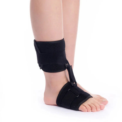 Attelle orthopédique pour pied tombant, 1 pièce, support stabilisateur d'attelle, soulagement de la douleur, fasciite plantaire sportive, protection réglable de la cheville