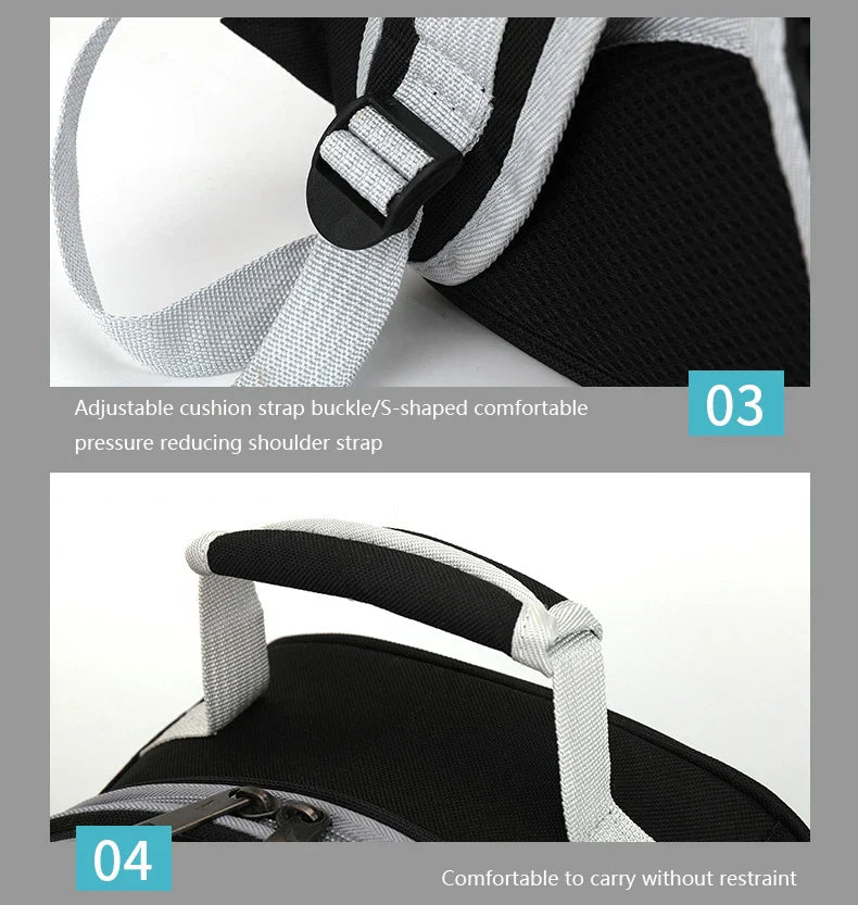 Sac de Transport pour animaux de compagnie, sacs à dos spatiaux pour animaux de compagnie, respirant, Portable, Transparent, pour chiot et chien, sacs à capsules spatiales