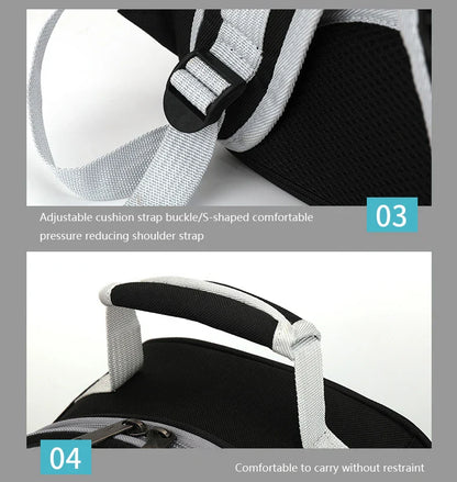 Sac de Transport pour animaux de compagnie, sacs à dos spatiaux pour animaux de compagnie, respirant, Portable, Transparent, pour chiot et chien, sacs à capsules spatiales