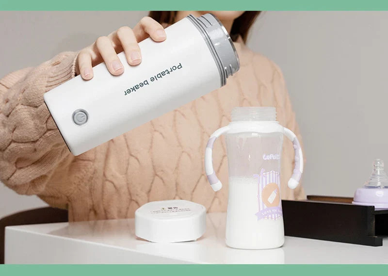 220V 110V 24V 12V Car Home Electric Thermos Bottles EU US UK Plug Portable Outdoor Travel Boil Water Coffee Flasks Kettle
