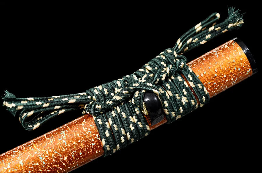 Katana – cordon tissé à la main en soie Sageo, pour épée de samouraï japonais, gaine Saya, corde de fourreau, choix de plusieurs couleurs