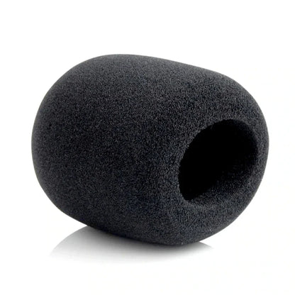 Colorful Windproof Anti-Spit Washable Sponge Foam Wireless Microphone Protective Cover for Most Microphones (3.5 x 7 cm)