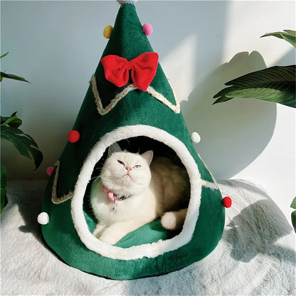 Maisons pour chats, lits de Noël, accessoires d'hiver pour animaux de compagnie, lits chauds, accessoires pour chiots, coussins, maisons, habitats pour chiens.